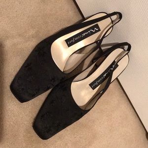 Nina comfort slingback heels, size 8
